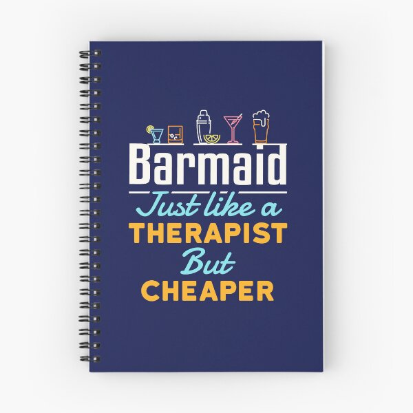 Item preview, Barmaid Just Like a Therapist But Cheaper designed and sold by jaygo.