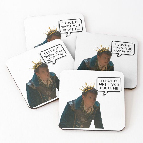 Item preview, I love it when you quote me | Nikolai Lantsov | Sturmhond | Shadow and bone season 2 Netflix | Grishaverse designed and sold by maria-smile.