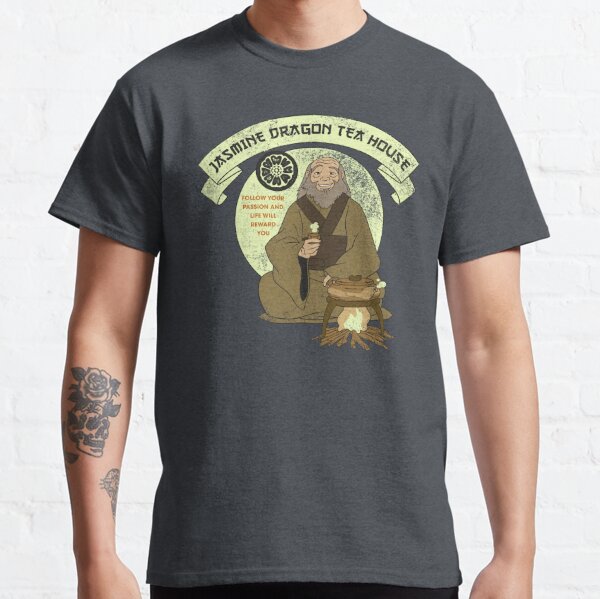 Avatar: The Last Airbender Iroh Jasmine Dragon Tea House Classic T-Shirt