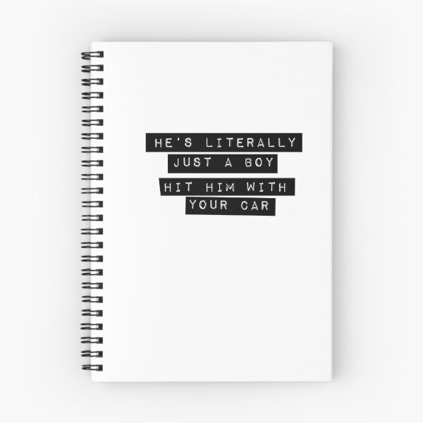 Item preview, Retro Label Maker - He's literally just a boy, hit him with your car designed and sold by StateOfDaisy.