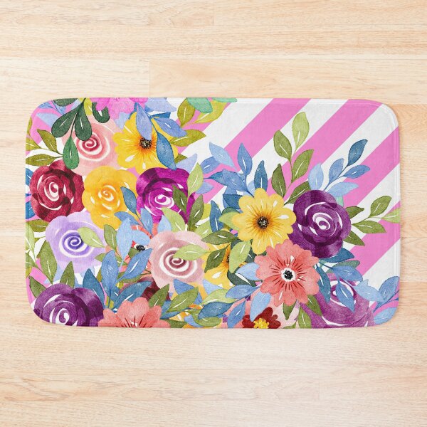 Item preview, Summer Watercolor Floral Flowers designed and sold by RagWeasel.