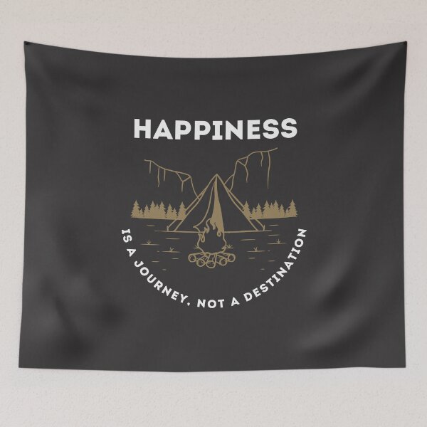 Item preview, Happiness Is A Journey, Not A Destination designed and sold by Harvey Bell.