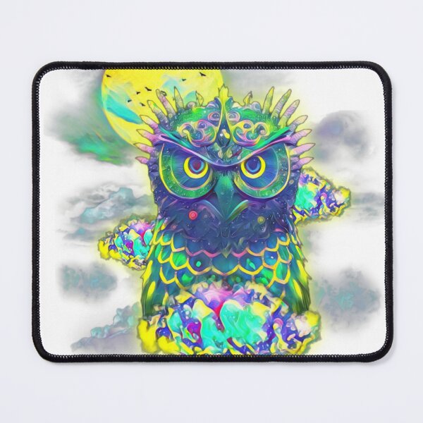 Item preview, owl night neon designed and sold by RyuArtStar.