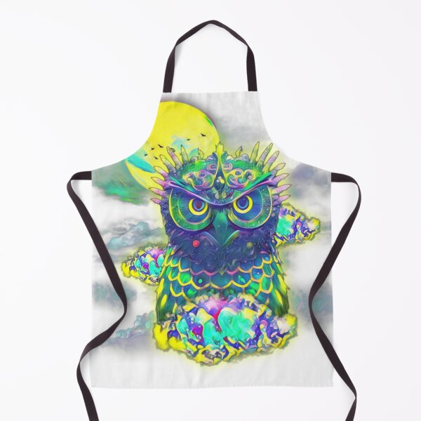 Item preview, owl night neon designed and sold by RyuArtStar.