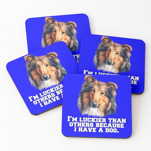 Item preview, Collie Dog Lovers I’m Luckier Than Others Because I Have A Dog designed and sold by fantasticdesign.