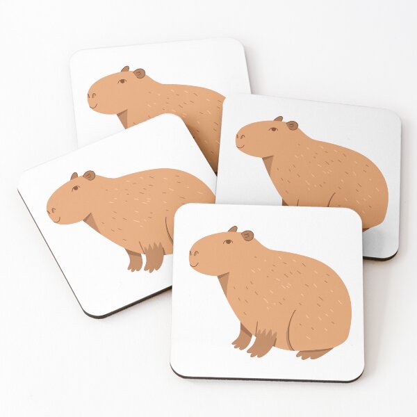 Item preview, Cute lil capybara  designed and sold by Gibberinna.