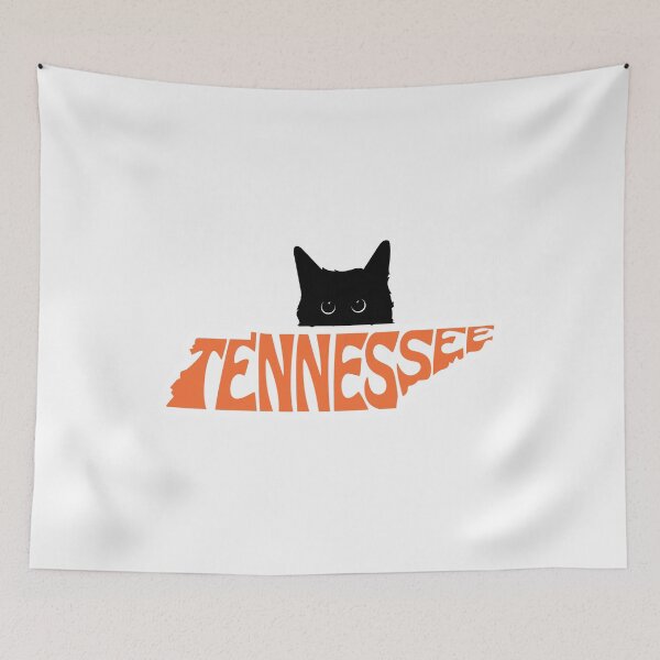 Item preview, Cat Loves Tennessee | State Pride Shirt for Pet Lovers designed and sold by GoblinBoutique.