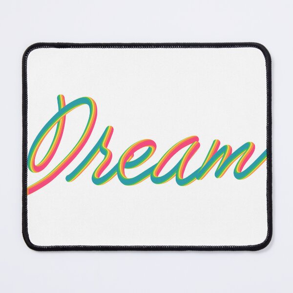 Item preview, Dream Type Typography 3d Text Effect Sticker  designed and sold by Muhammad  Toqeer.