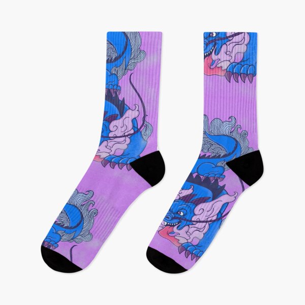 Item preview, Blue dragon  designed and sold by Flamenco Creative.