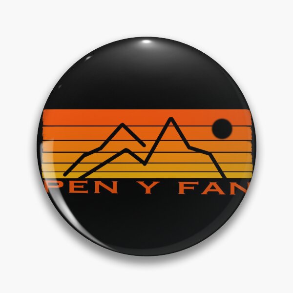 Item preview, Pen Y Fan Brecon Beacons hiking graphic art wording designed and sold by SoulTrekking.