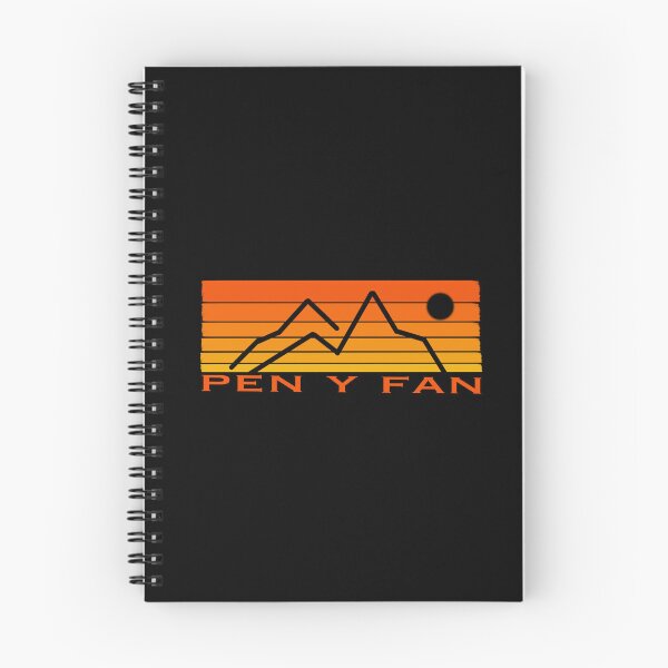 Item preview, Pen Y Fan Brecon Beacons hiking graphic art wording designed and sold by SoulTrekking.