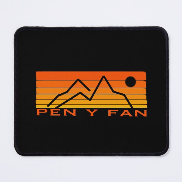 Item preview, Pen Y Fan Brecon Beacons hiking graphic art wording designed and sold by SoulTrekking.