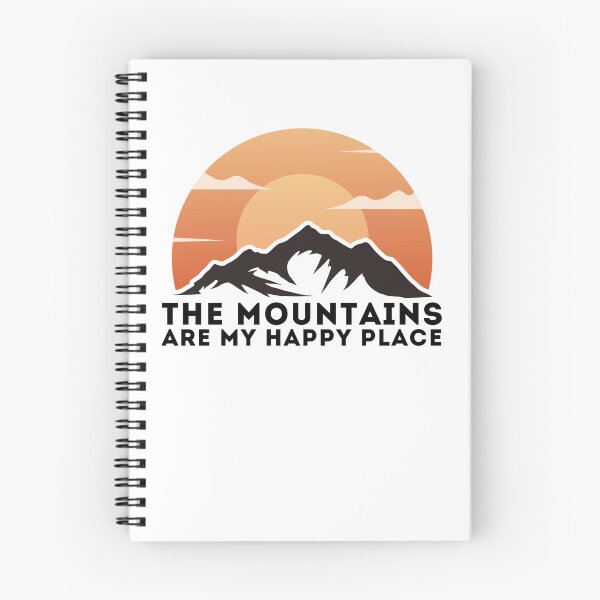 Item preview, The Mountains Are My Happy Place designed and sold by Harvey Bell.