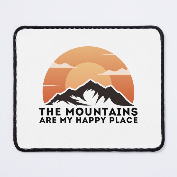 Item preview, The Mountains Are My Happy Place designed and sold by Harvey Bell.