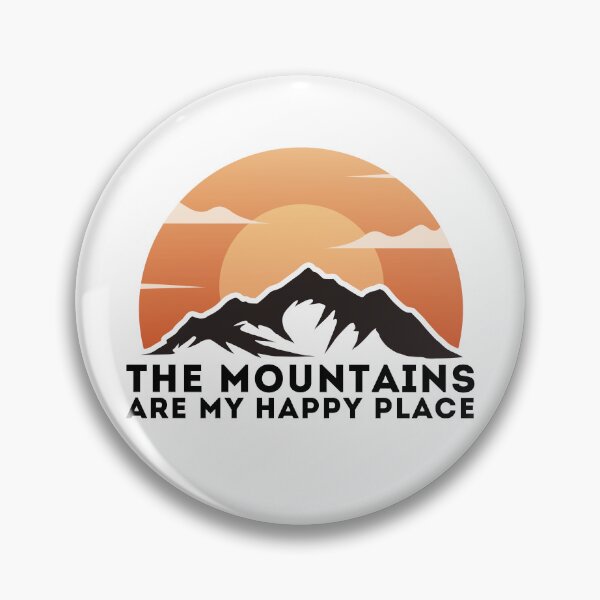 Item preview, The Mountains Are My Happy Place designed and sold by Harvey Bell.