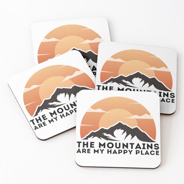 Item preview, The Mountains Are My Happy Place designed and sold by Harvey Bell.
