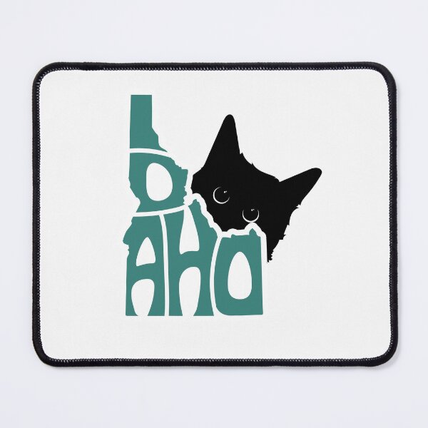 Item preview, Cat Loves Idaho | State Pride Shirt for Pet Lovers designed and sold by GoblinBoutique.