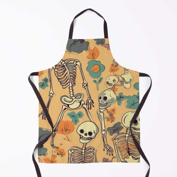 Item preview, #1 Funny Bones: Quirky Cartoon Skeleton Pattern designed and sold by Pexelpanoramas.