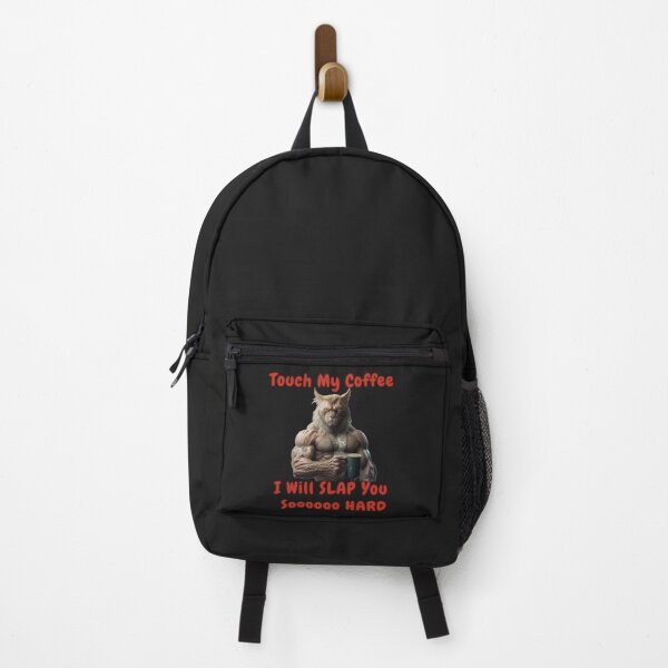 Item preview, Touch My Coffee I Will Slap You So Hard Muscular Cat designed and sold by ArtisShops.