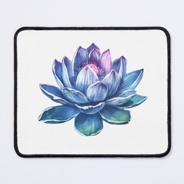 Item preview, Blue Lotus Stickers, Space Lotus, Flowers designed and sold by Anastasiia Yurevych.