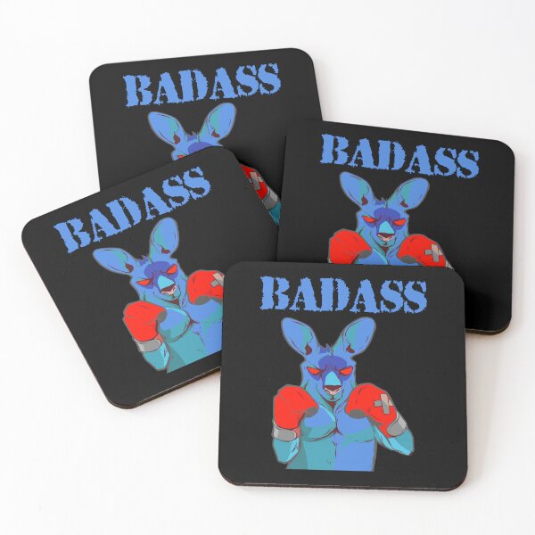 Item preview, Badass Fighter a kangaroo boxing - Beautiful martial arts design designed and sold by ReneMM.