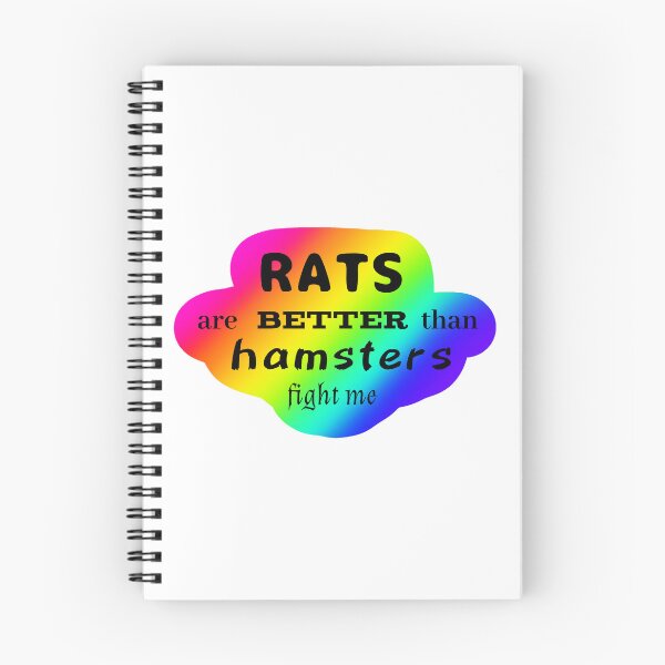 Item preview, Rats are better that hamsters, fight me designed and sold by Rohza-Doodles.