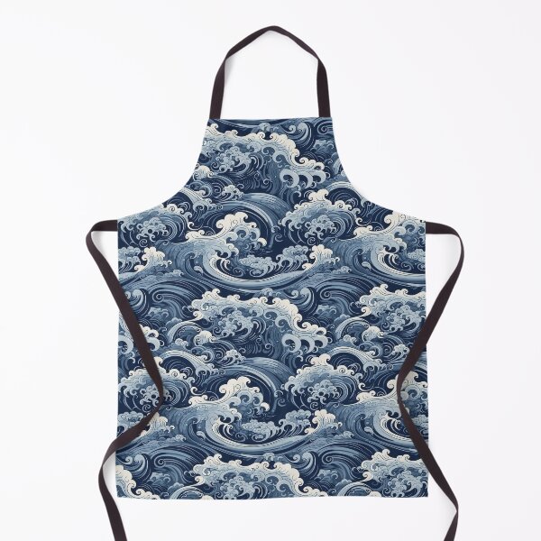 Item preview, Blue Waves Crashing designed and sold by weirdrt.