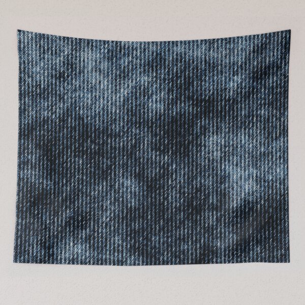Item preview, Wild Blue Denim A-Line Dress  designed and sold by SouthPrint.