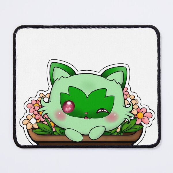 Item preview, kitty and flowers - pkm fan  designed and sold by Drawersofdraw.
