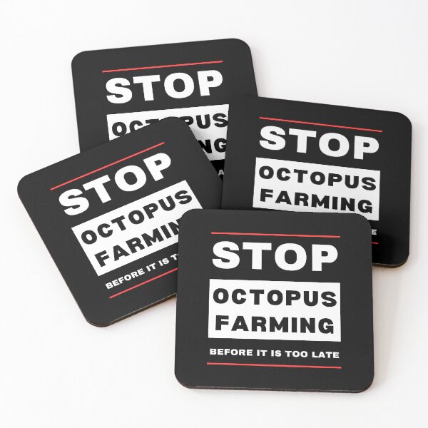 Item preview, Stop Octopus Farming Before It Is Too Late designed and sold by Heartee.