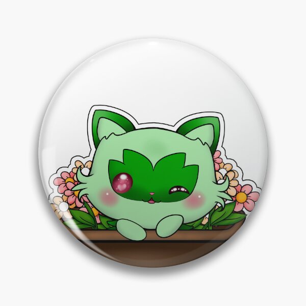 Item preview, kitty and flowers - pkm fan  designed and sold by Drawersofdraw.