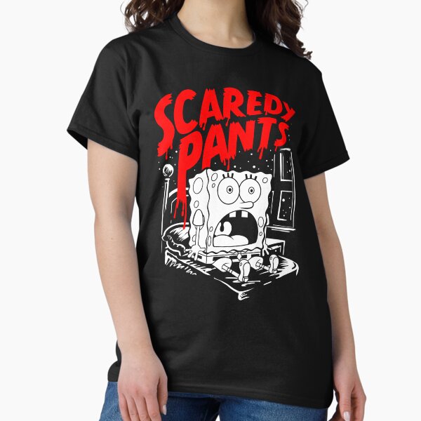 Item preview, SpongeBob SquarePants Halloween Scaredy Pants Horrified designed and sold by FifthSun.