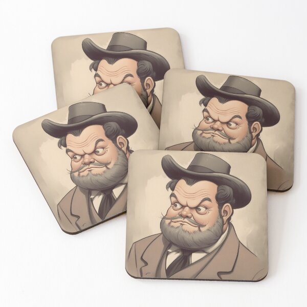 Item preview, Classic Orson Welles Cartoon Design designed and sold by DayDreamer Videos and Art.