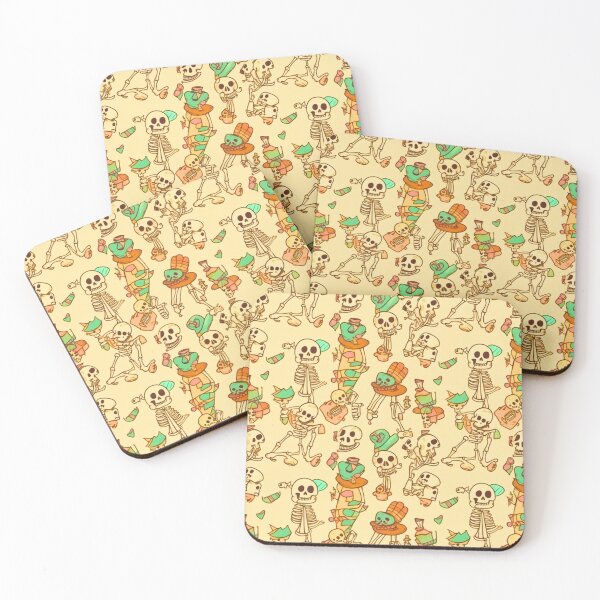 Item preview, #3 Funny Bones: Quirky Cartoon Skeleton Pattern  designed and sold by Pexelpanoramas.