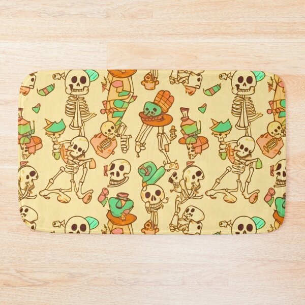 Item preview, #3 Funny Bones: Quirky Cartoon Skeleton Pattern  designed and sold by Pexelpanoramas.