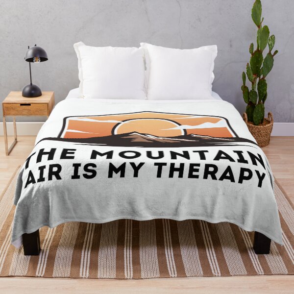 Item preview, The Mountain Air Is My Therapy designed and sold by Harvey Bell.
