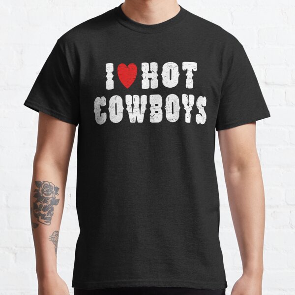 I Love Cowboys I Heart Cowboys Womens Premium T-Shirt