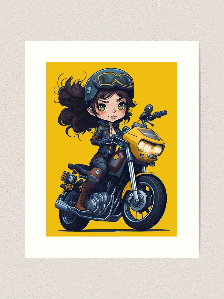 Girl with bike  Girl riding motorcycle, Biker girl, Biker girl outfits
