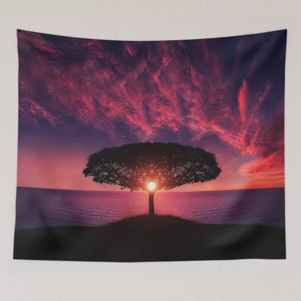 Item preview, purple sunset solitude designed and sold by SunnyDesignsCo.
