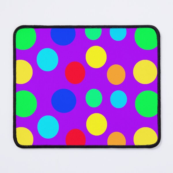 Item preview, Polka dots on purple background designed and sold by Rachel the Artist .