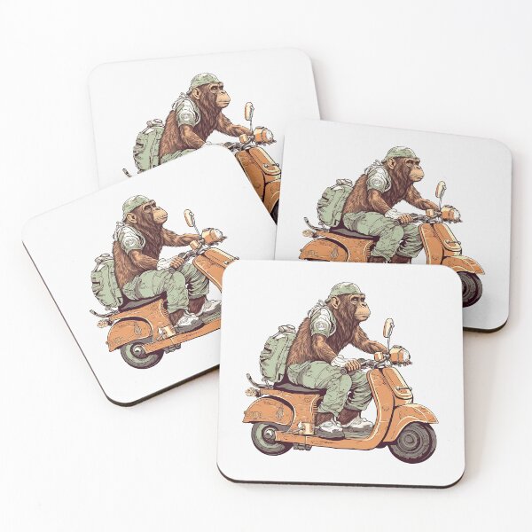 Item preview, Scooter Rider Ape designed and sold by hamishby.