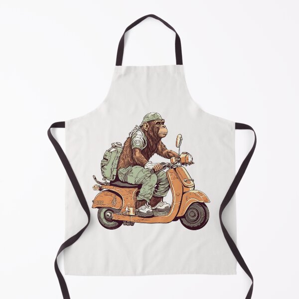 Item preview, Scooter Rider Ape designed and sold by hamishby.