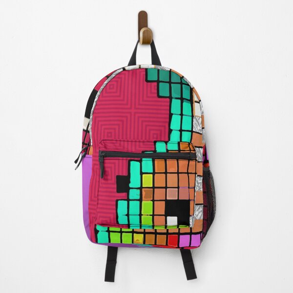 Item preview, Creature monster digital pink designed and sold by Alessandro Remo Mazzoni Remotextiles.