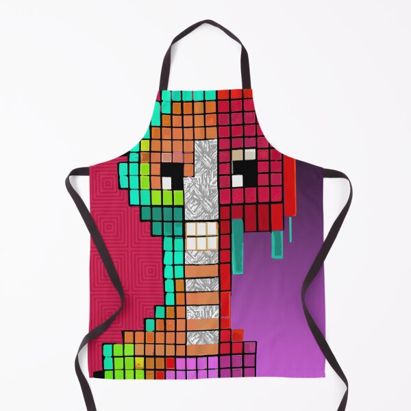 Item preview, Creature monster digital pink designed and sold by Alessandro Remo Mazzoni Remotextiles.