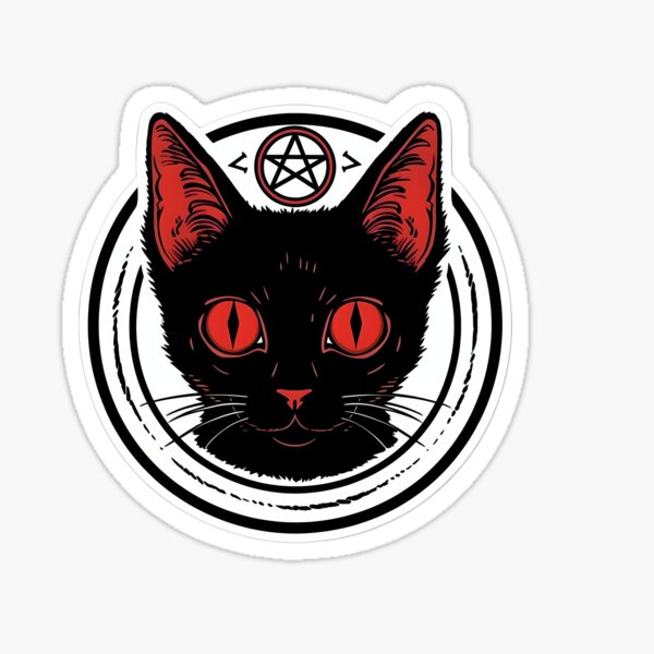 satanicat_ Sticker