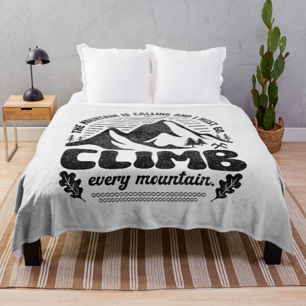 Item preview, the mountains are calling and i must go - Funny Quote designed and sold by VichallanStudio.