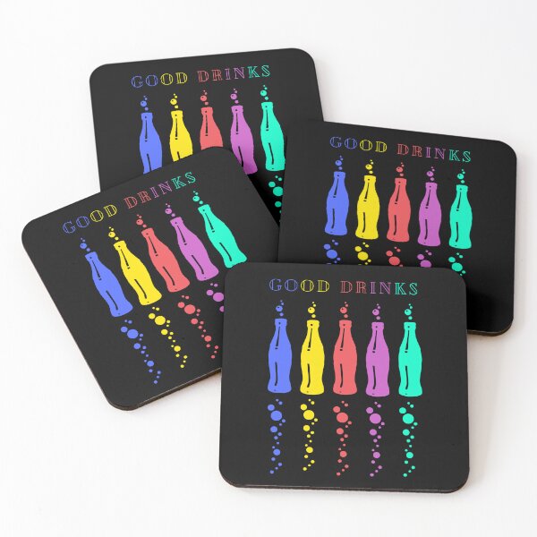 Item preview, Good drinks stickers. designed and sold by Rowbic.