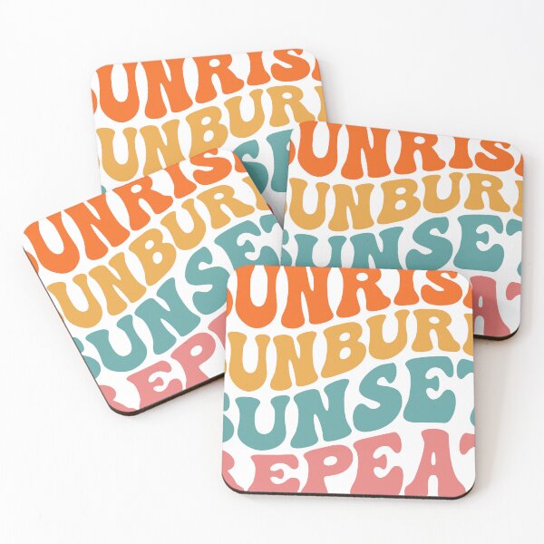 Item preview, SUNRISE SUNBURN SUNSET REPEAT designed and sold by BGSMBOUTIQUE.