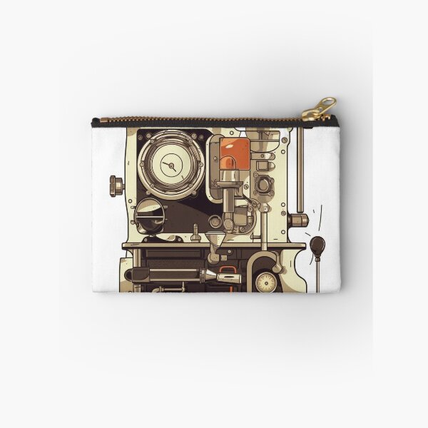 Item preview, Retro-FuturismIII: Steampunk Rustic Espresso Machine Art designed and sold by yaseenart.