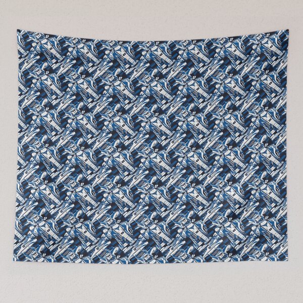 Item preview, Williams Style - Abstract F1 Formula One Design designed and sold by CHL-Designs.